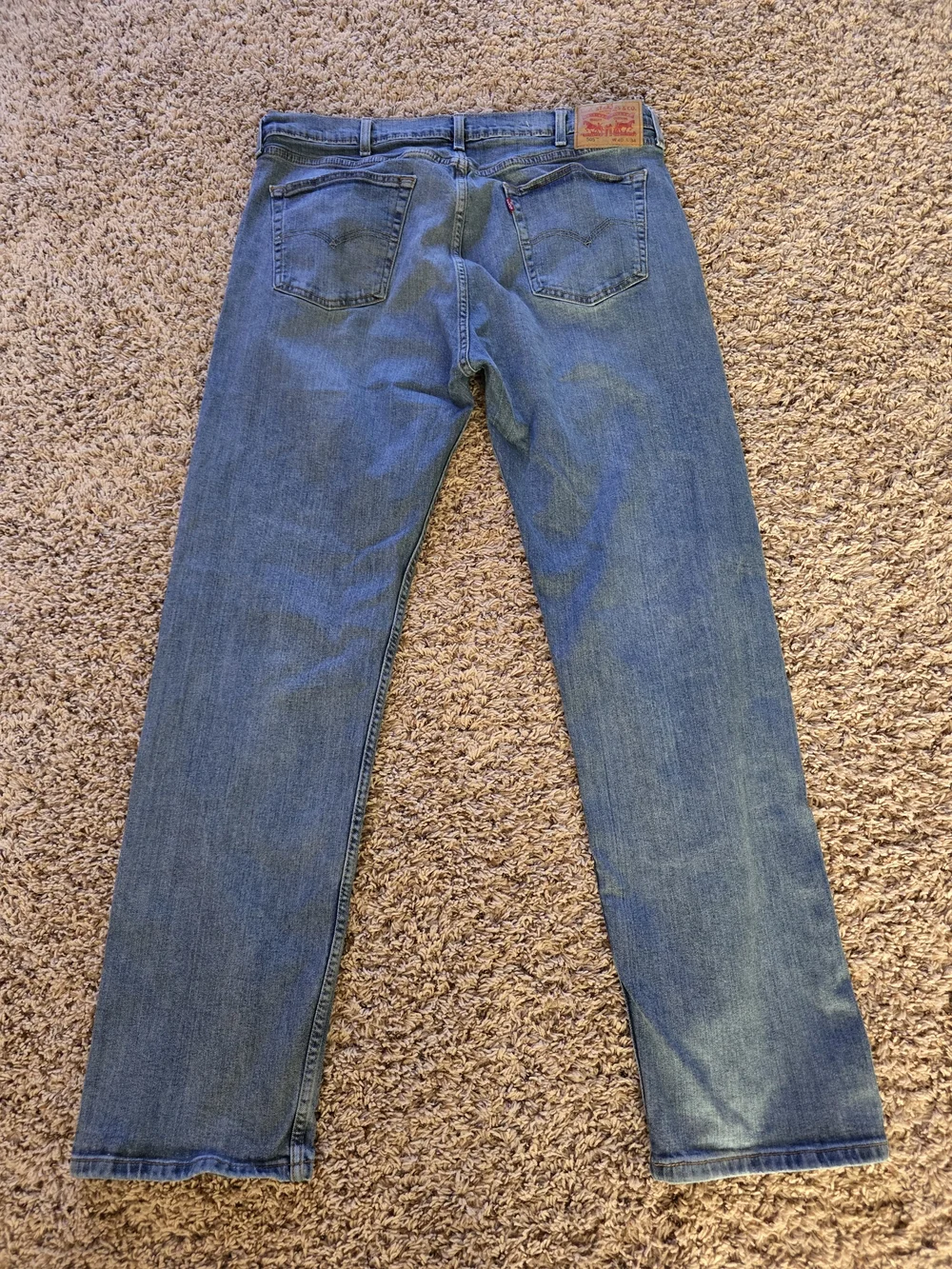Levi's 505 Straight Leg Men's Jeans in Blue Denim
